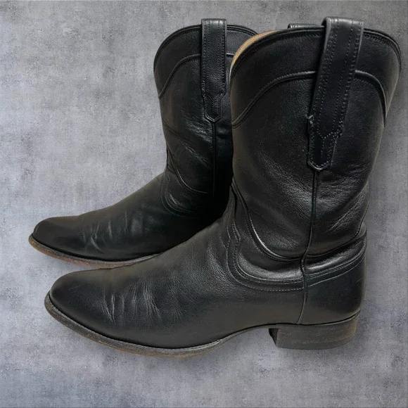 Tecovas Black Cowboy & Western Boots - Picture 4 of 10